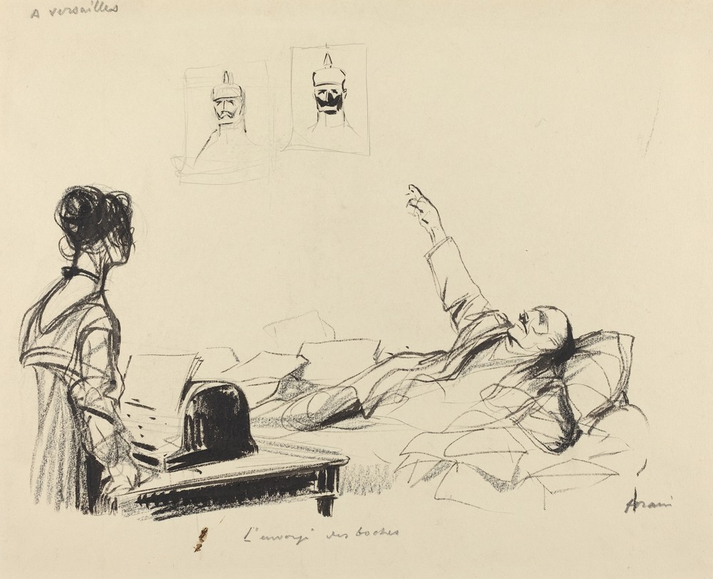 A Versailles. L’envoye des boches (c. 1914-1919)