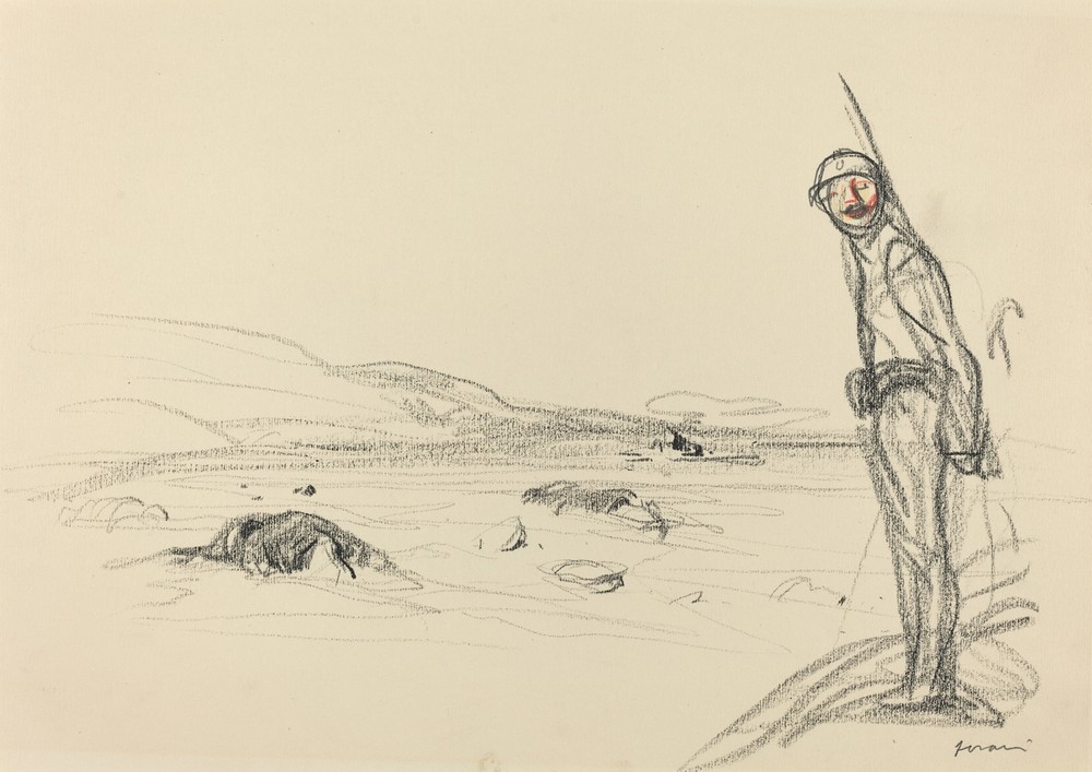 Along the Marne (probably 1918)