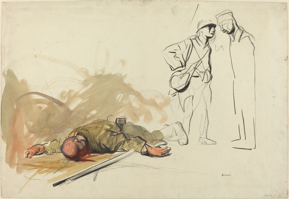Dead German Soldier (c. 1914-1919)