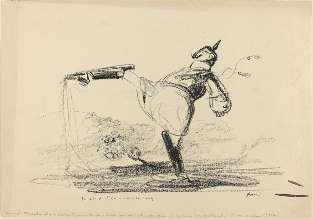 Le pas de l’oie – dans le sang (c. 1914-1919)