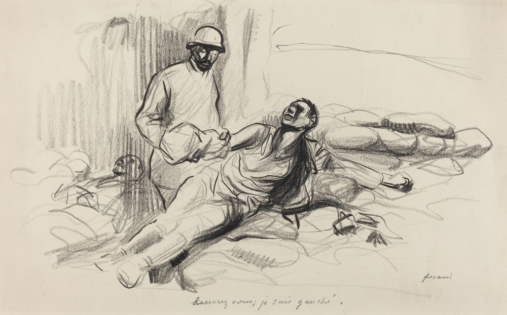 Rassurez vous; je suis gauche. (c. 1914-1919)