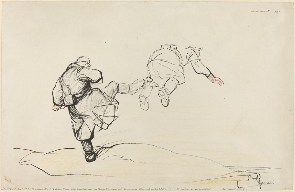 The Taking of Fort Douaumont (probably 1916)
