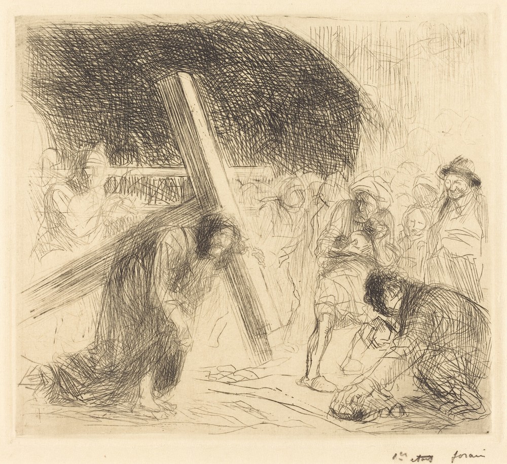 Christ Carrying the Cross (seventh plate) (c. 1910)