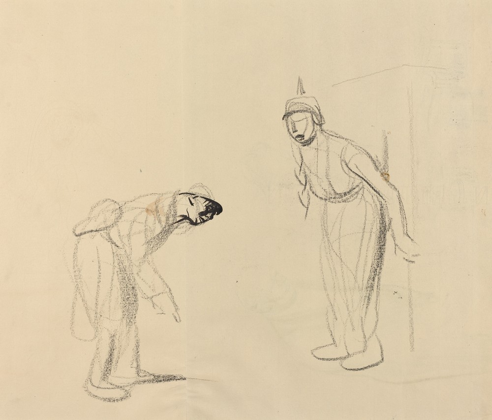 Hiding the ‘louis’ (verso) (c. 1914-1919)