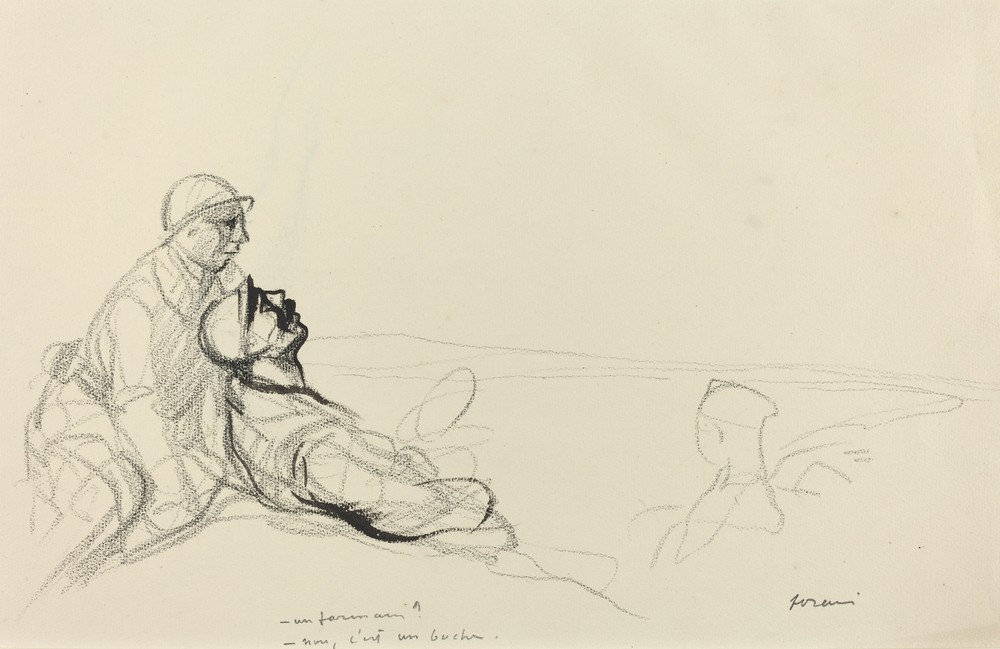 -Un farman -non c’est un boche._ (c. 1914-1919)