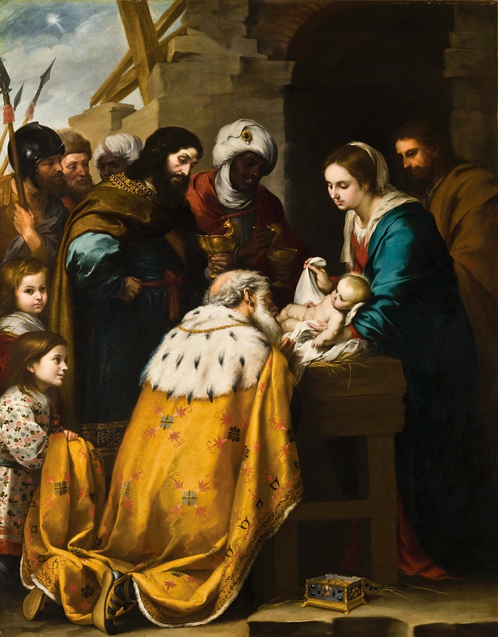 Adoration Of The Magi