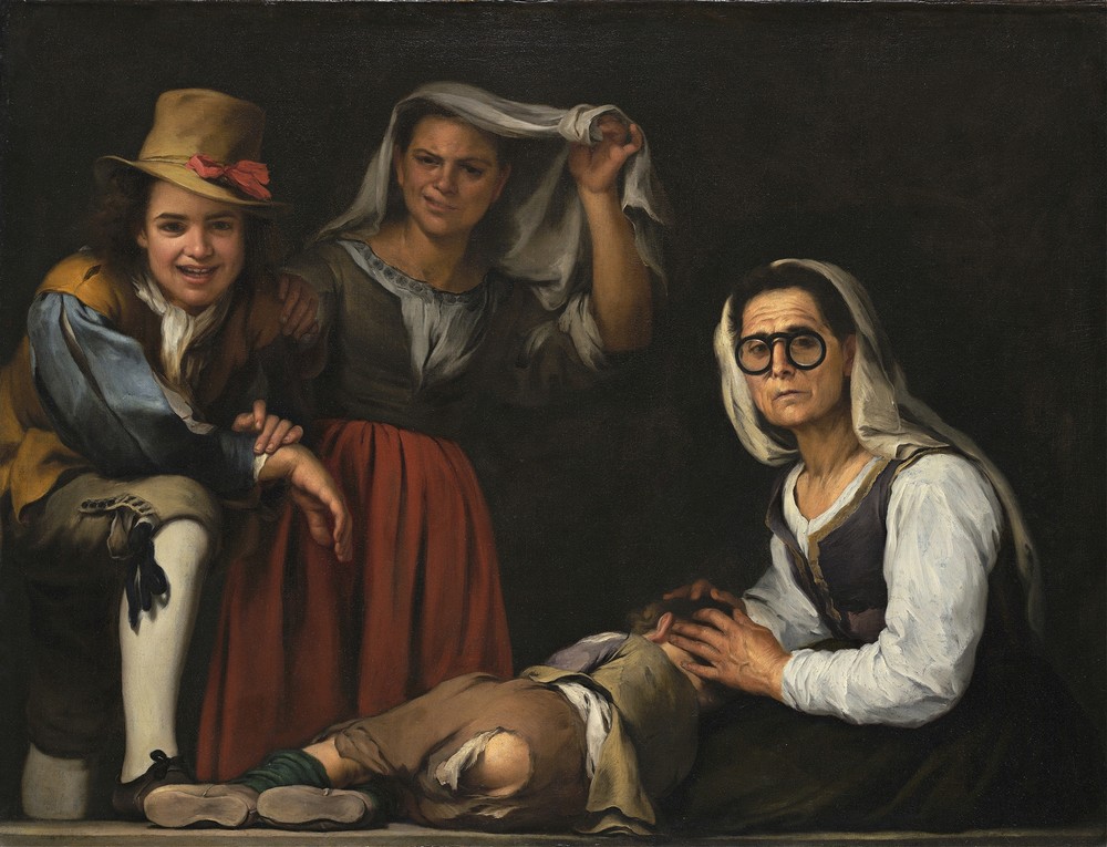Four Figures On A Step (C.1655)