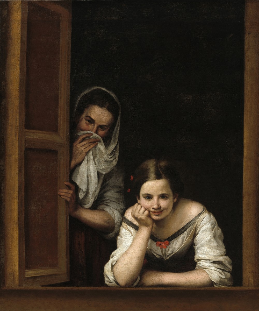 Two Women at a Window (c. 1655-1660)