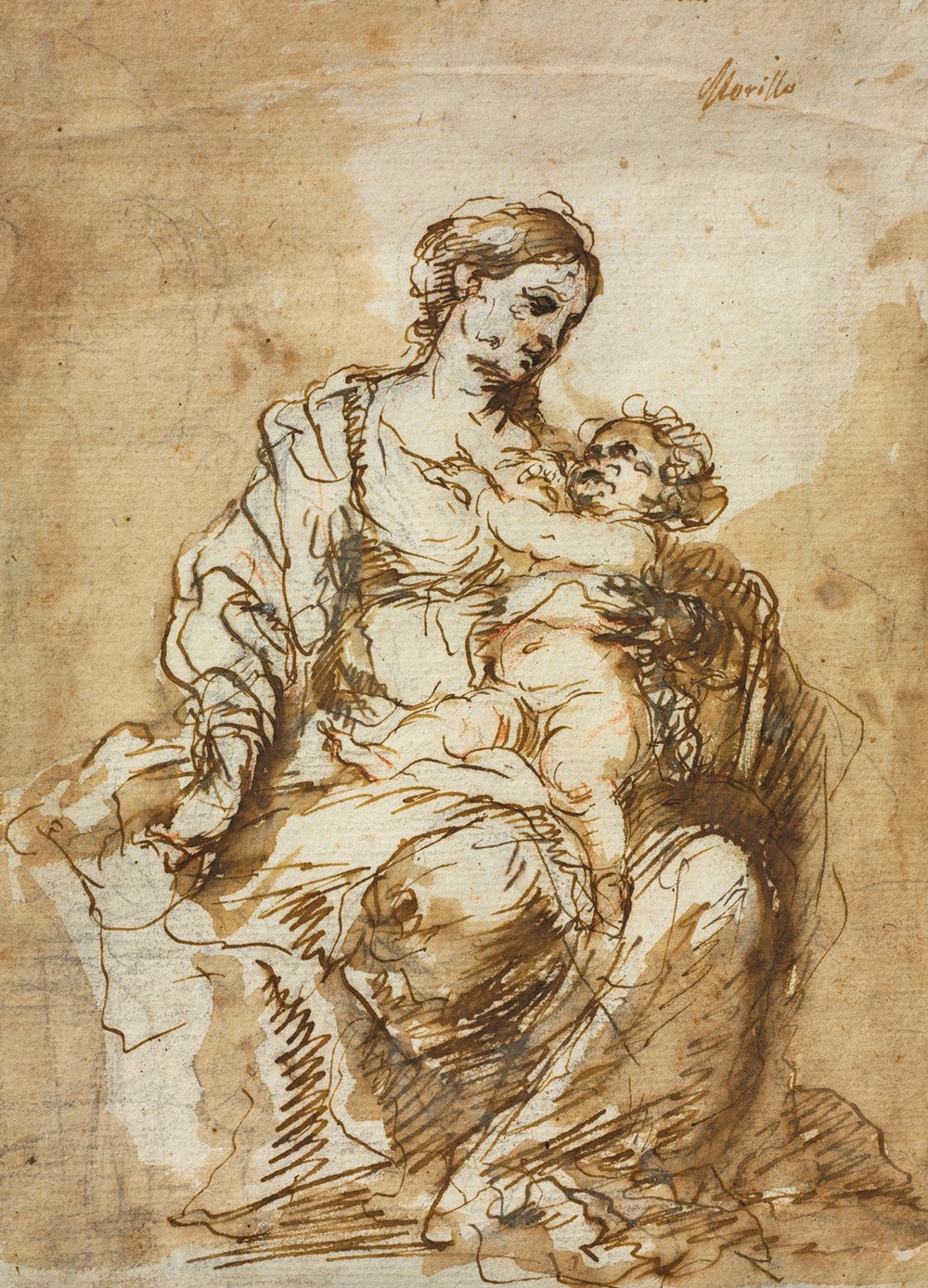 Madonna Nursing the Christ Child (c. 1670-72)