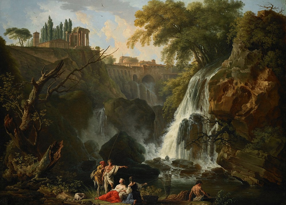 The Cascade at Tivoli (About 1750)