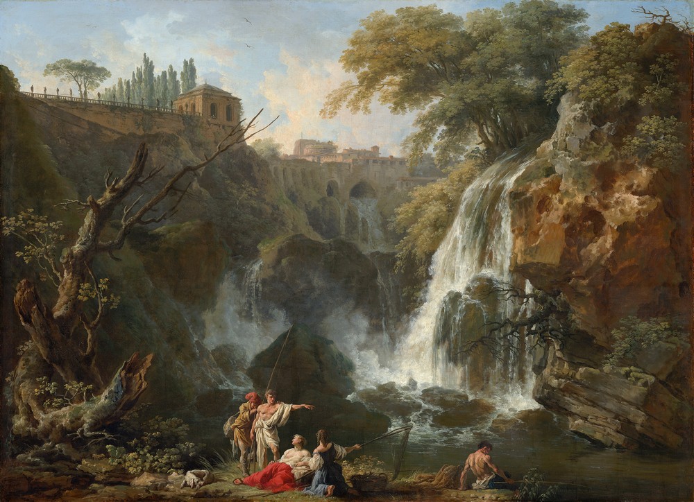 The Waterfalls at Tivoli, with the Villa of Maecenas (c. 1740 - 1750)