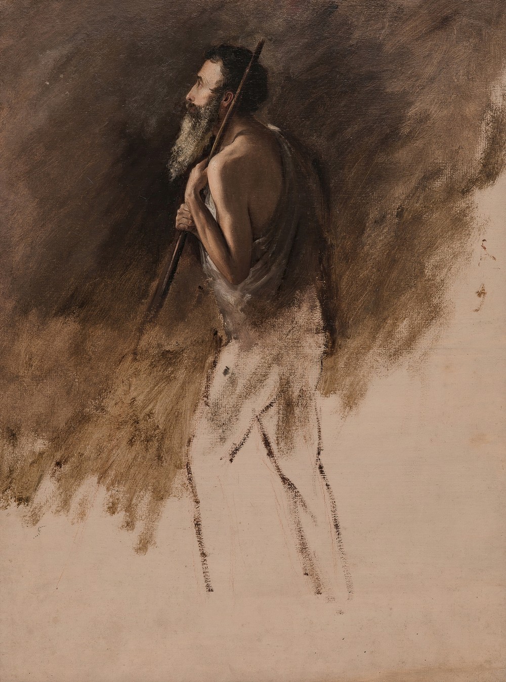 Study for Standing Shepherd (1831 or 1832)