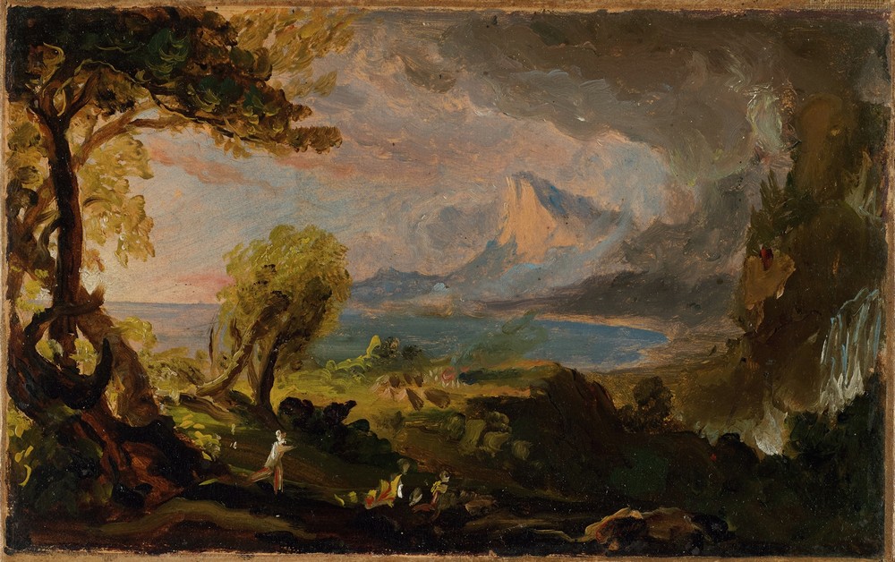 The Course of Empire–The Savage State (ca. 1834)
