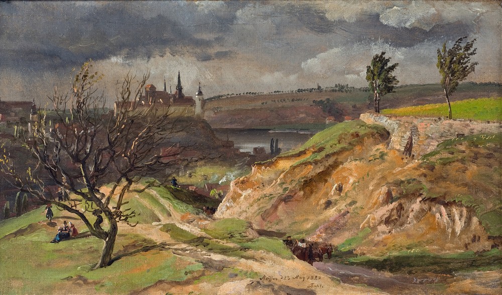 View of Meissen.Study