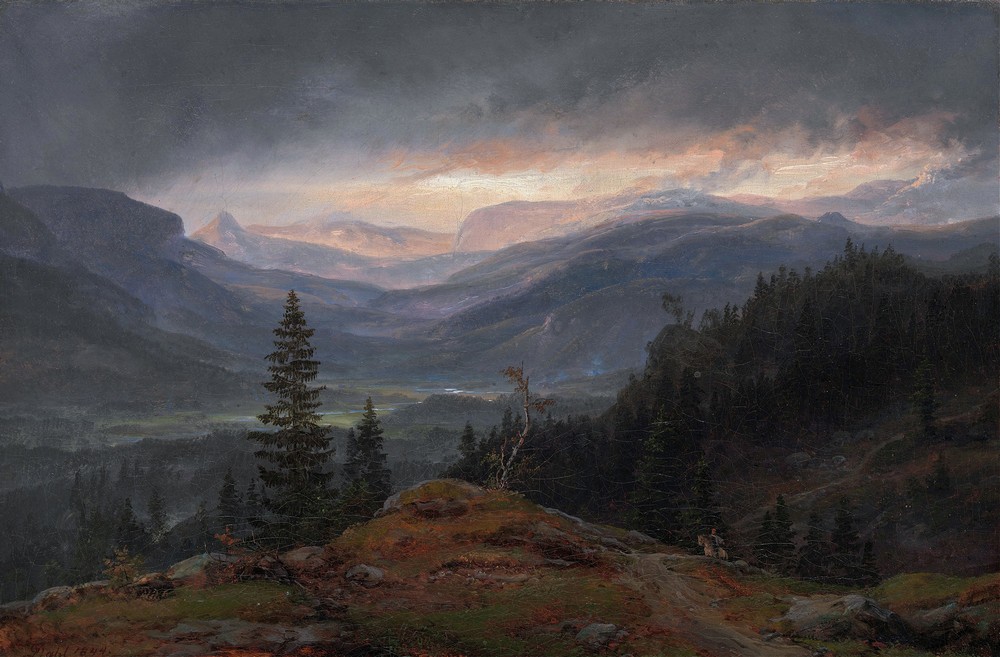 View over Hallingdal
