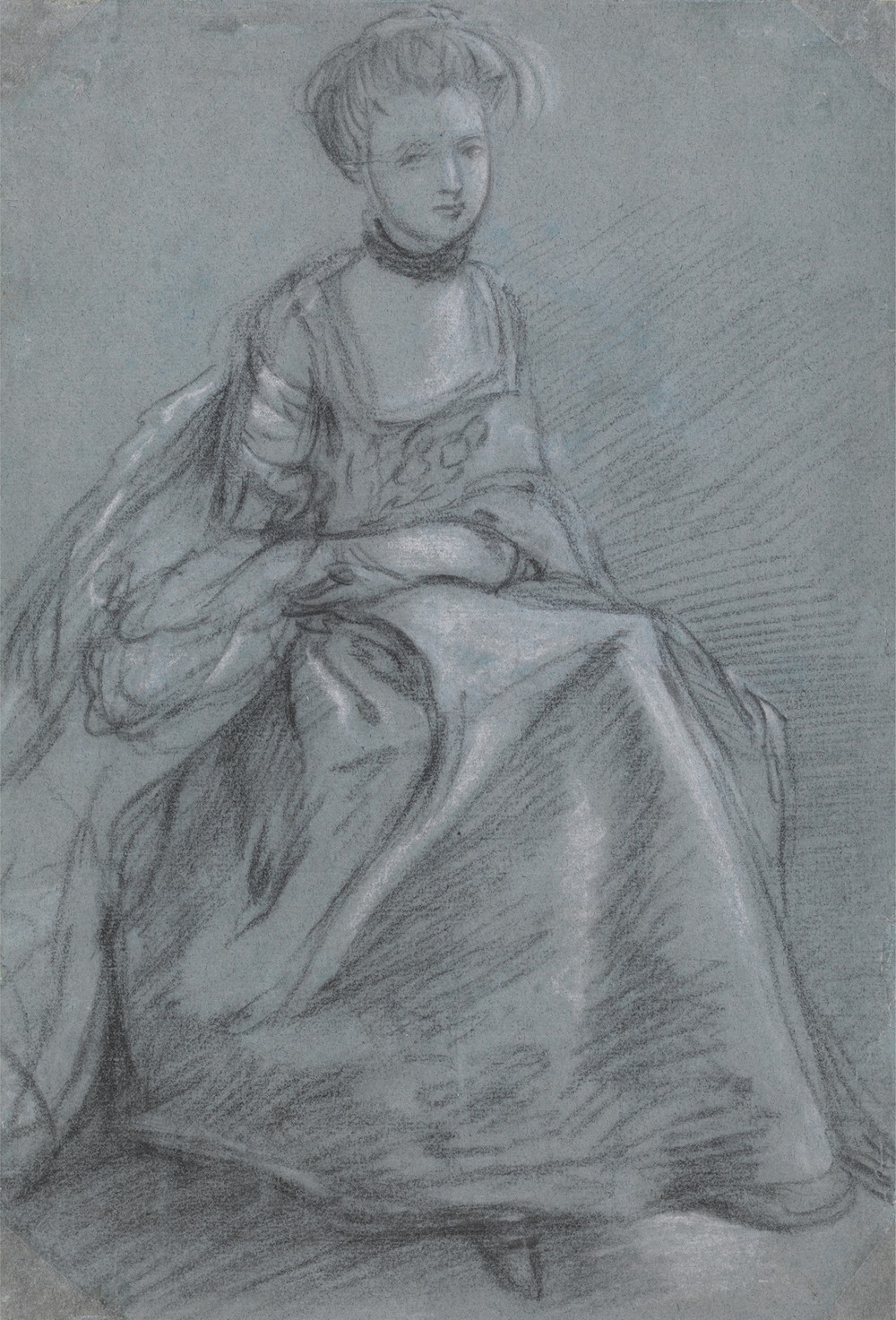 A Woman Seated (ca. 1760)