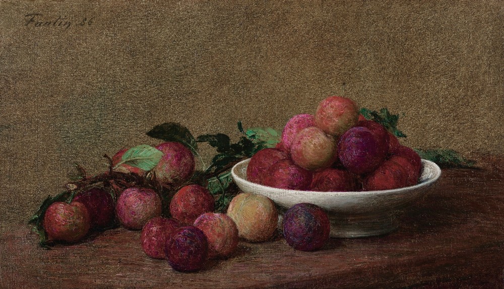 Nature morte aux prunes