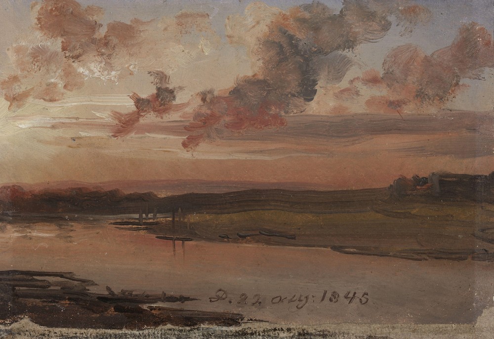 The Elbe in the Evening