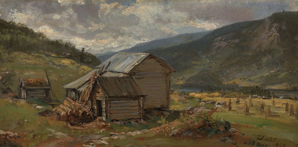 View of Hjelle in Valdres