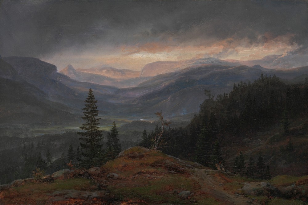View over Hallingdal