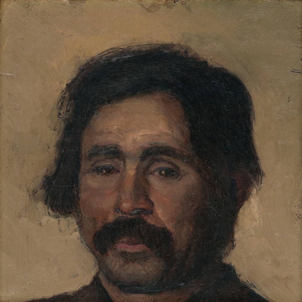 Fragment of a Head Study of a Gypsy