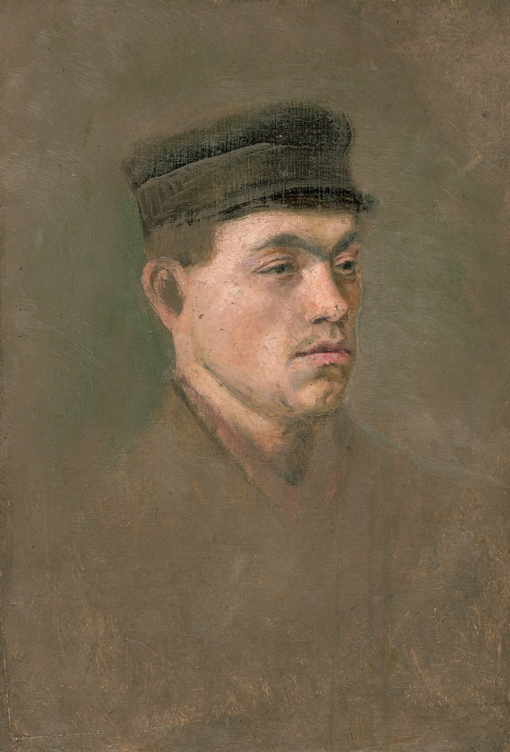 Head Study of a Craftsboy