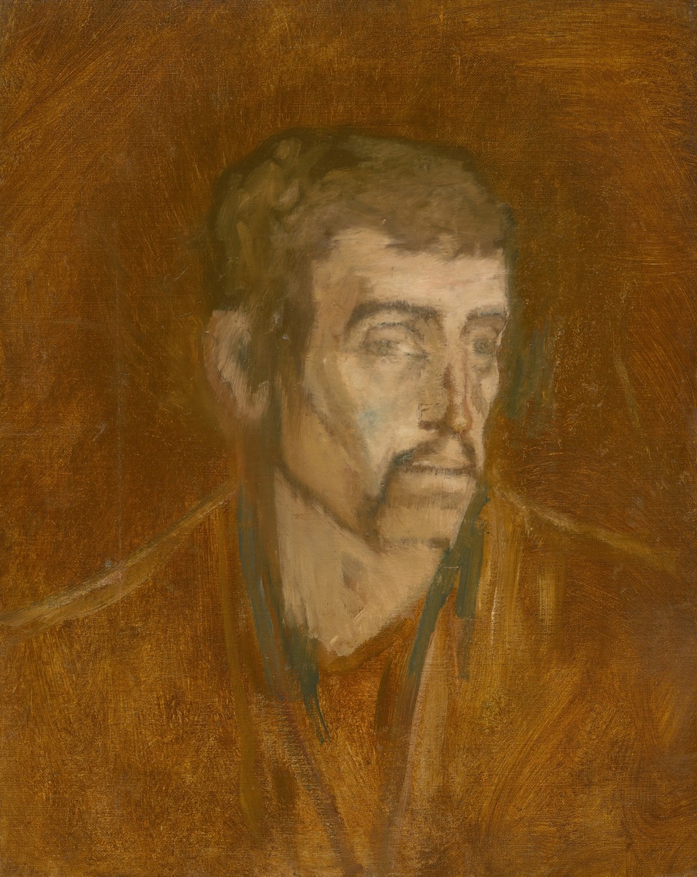 Study of Unhappy Man
