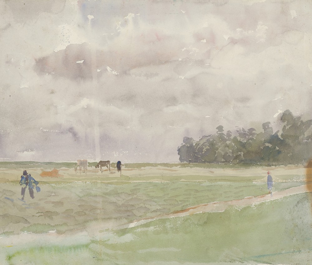 Field under the cloud