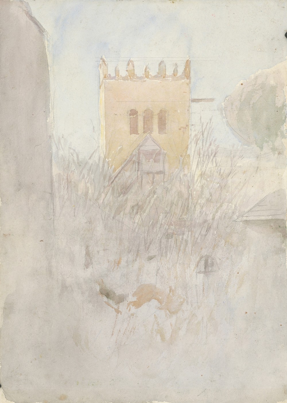 The bell tower in Strážky II