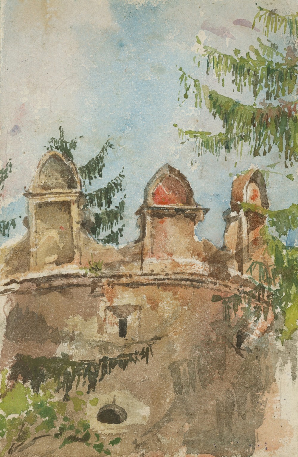 The tower of the manor house in Strážky