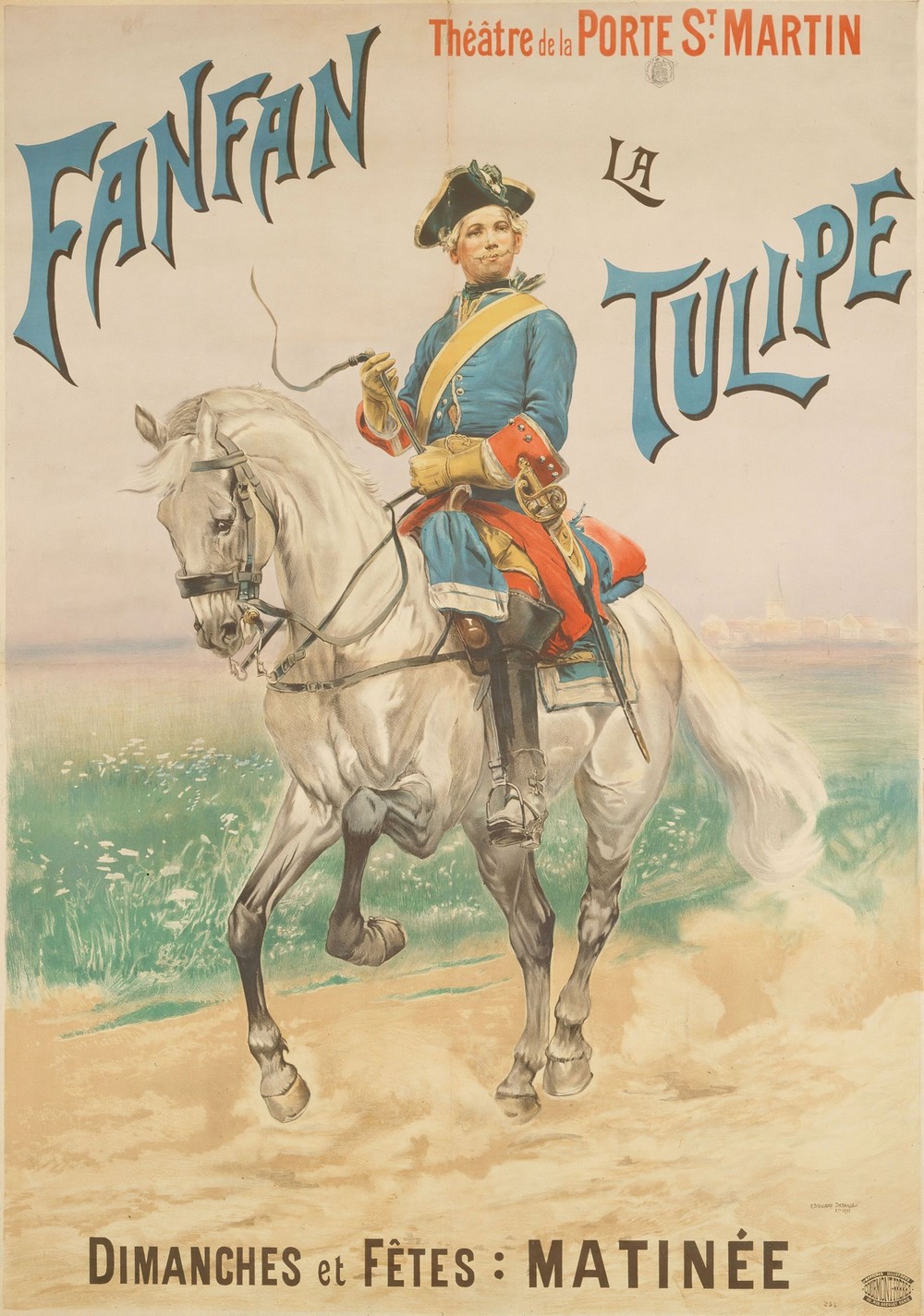 Théâtre De La Porte St. Martin Fanfan La Tulipe