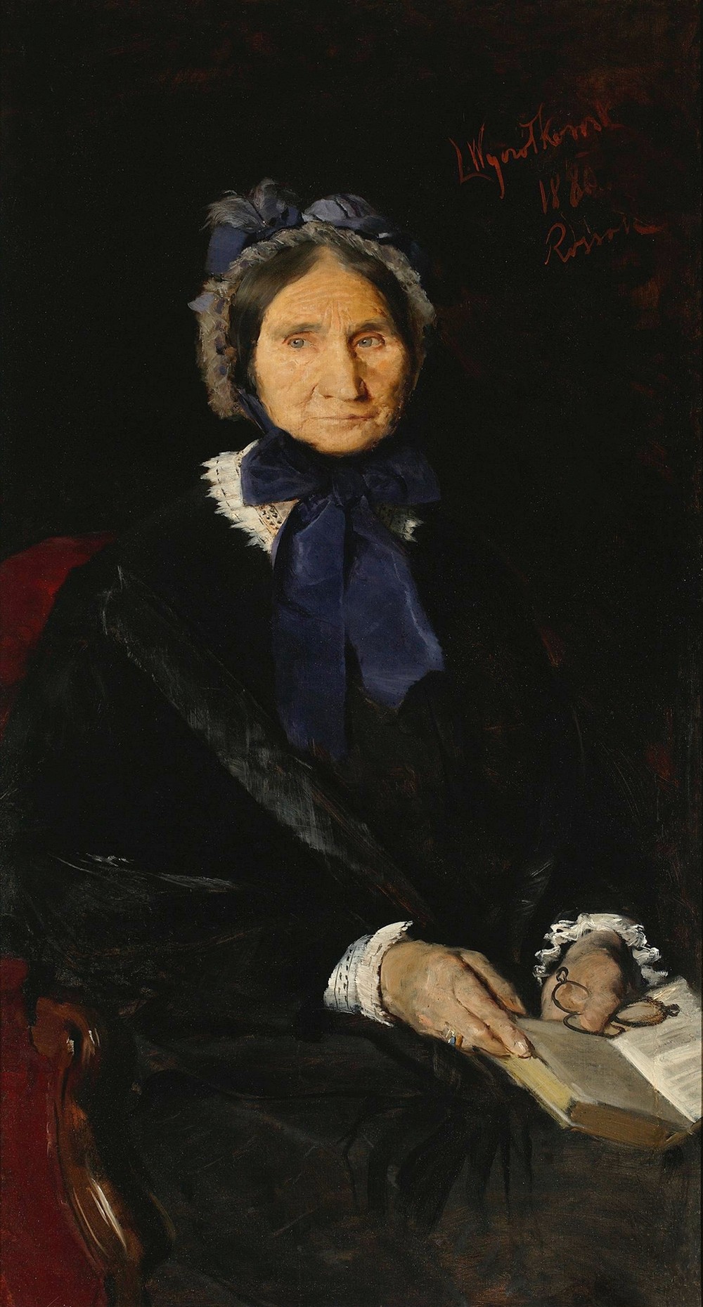 Portrait of Mrs. Falińska, artist’s grandmother
