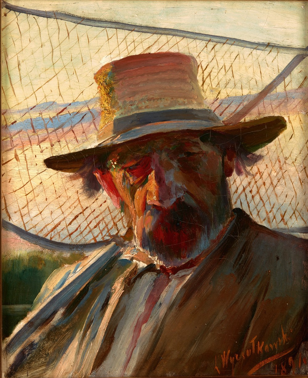 Fisherman with a Net