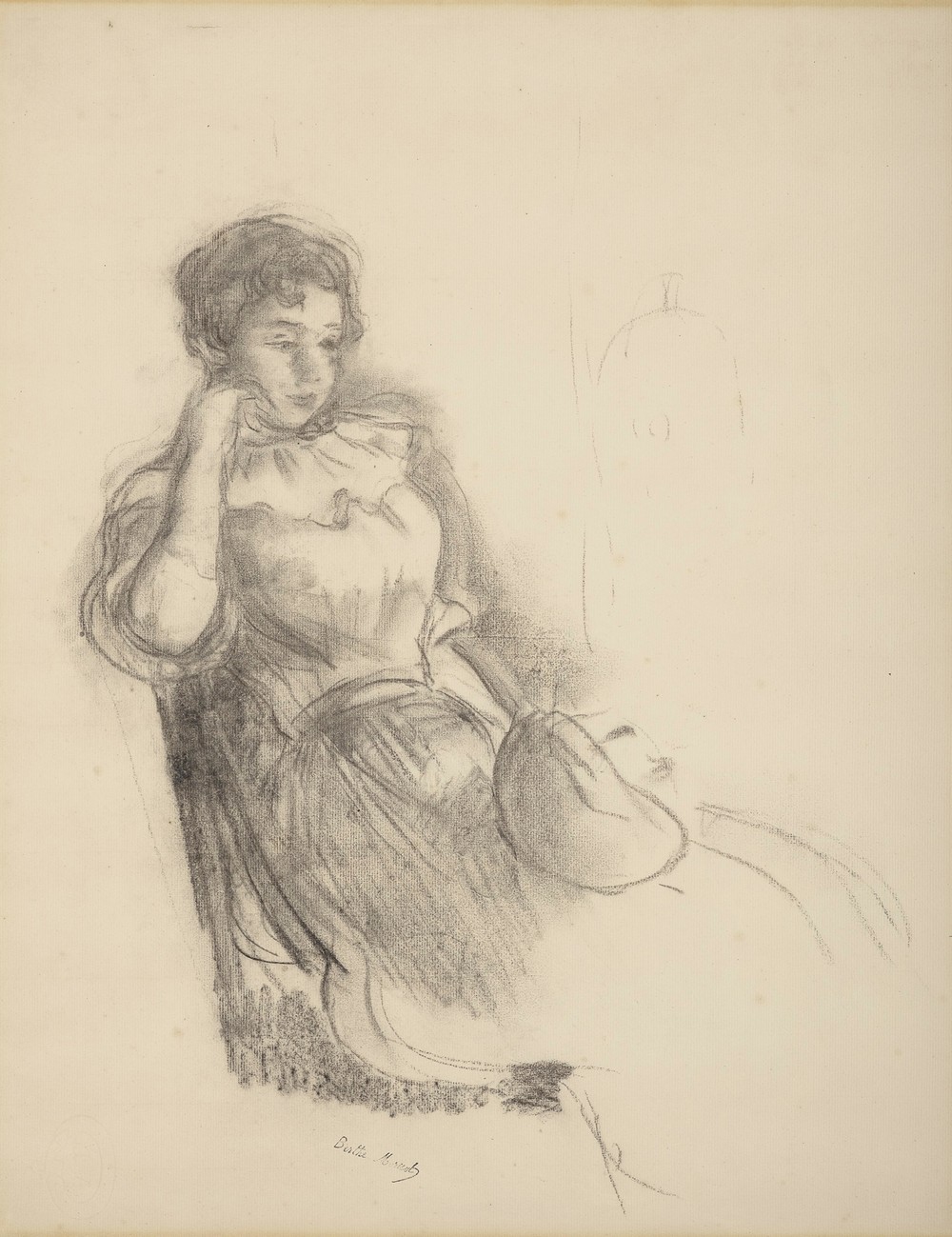 Study for ‘La Robe rose’