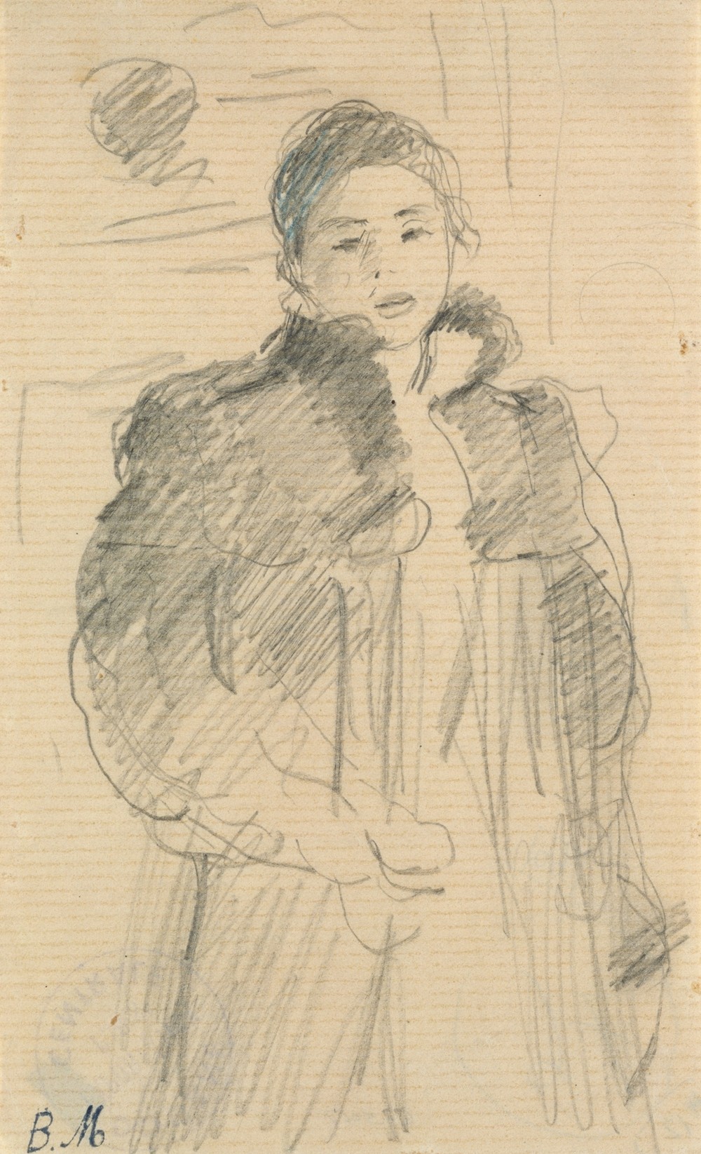 Study for ‘Young Girl in a Green Coat’ (ca. 1894)