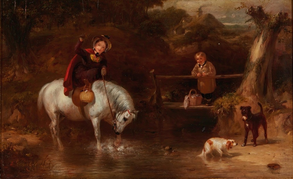 Confrontation At The Crossing ( 1833)