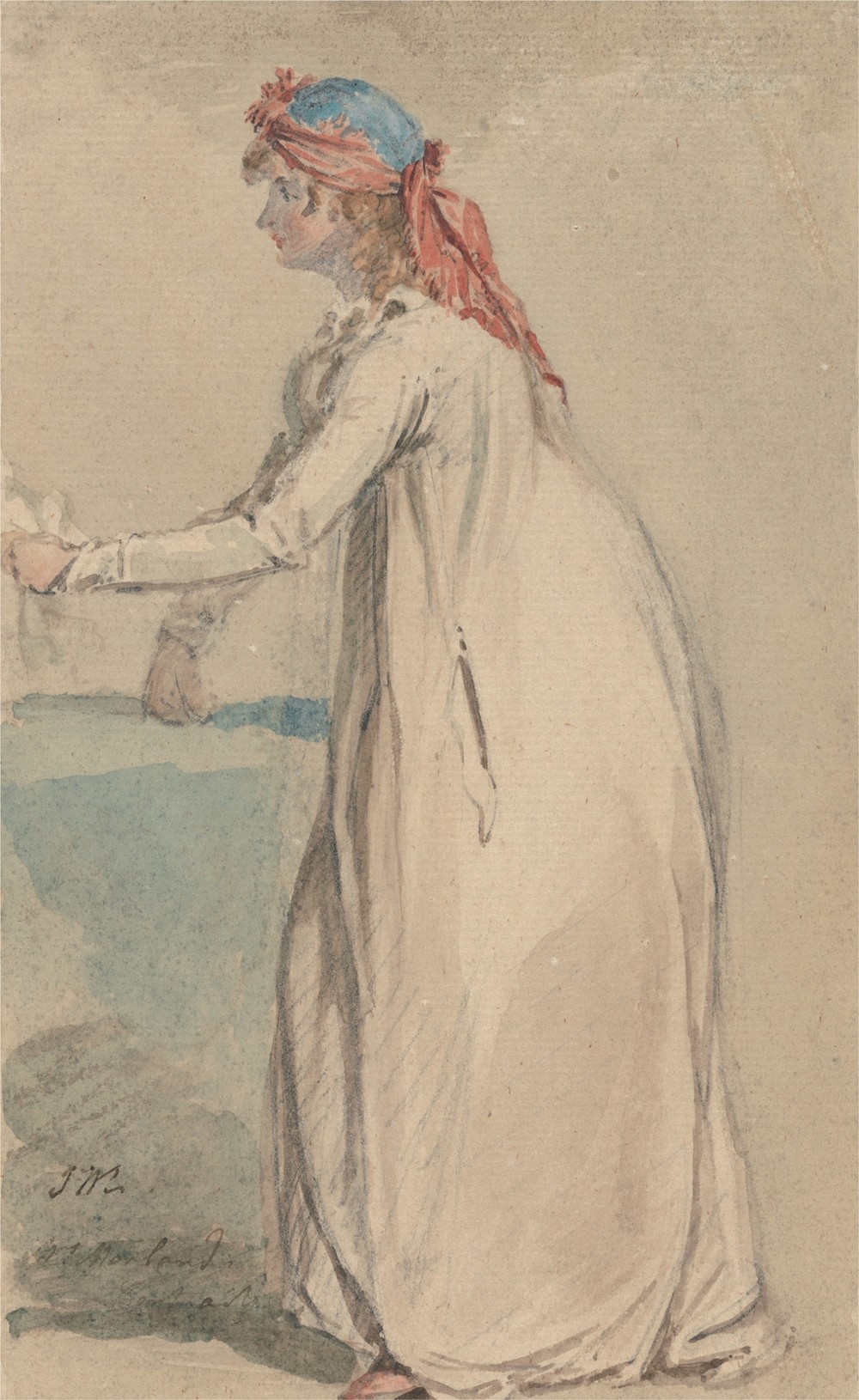 Mrs. Morland’s Portrait (ca. 1802)