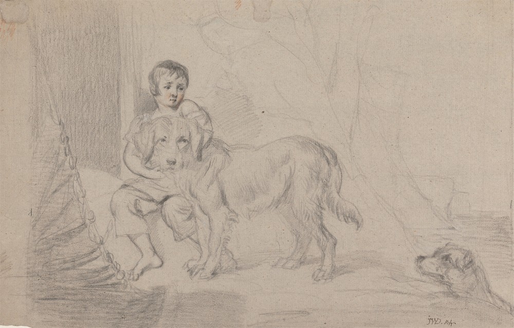 A Young Boy with Dogs (ca. 1798)