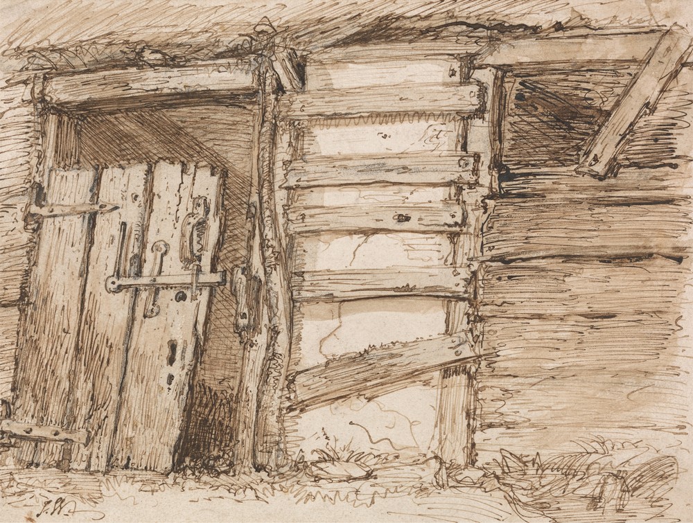 An Outhouse Wall