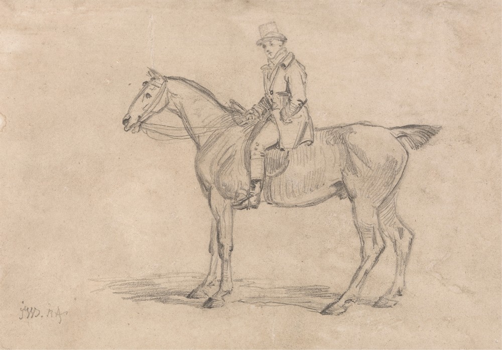 Ralph John Lambton on His Hunter, ‘Undertaker’ (ca. 1815)