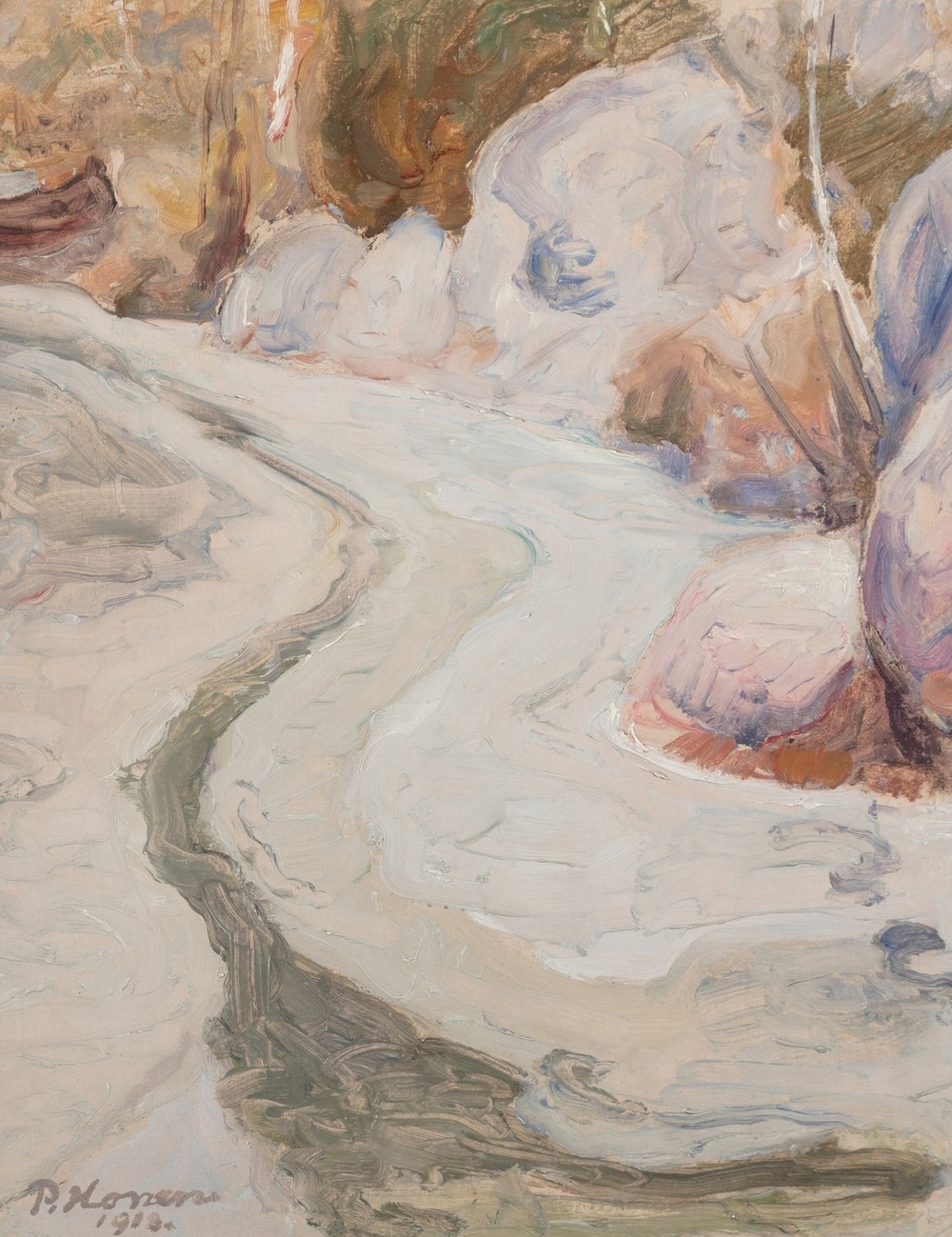 Kevätaurinko purolla (Spring sun on the stream)
