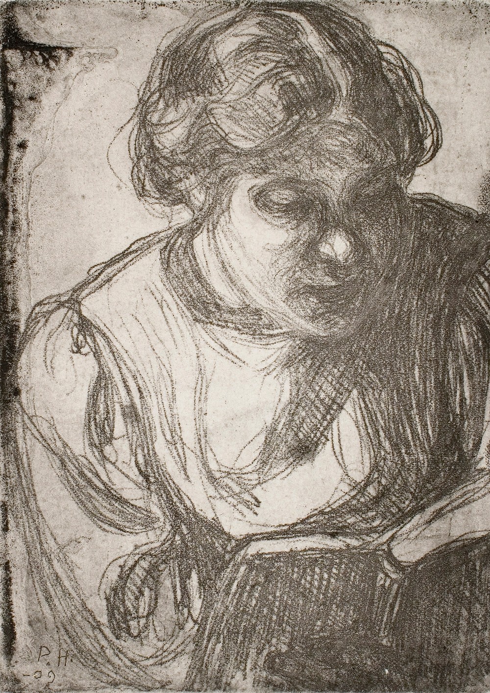Girl Reading (Hilda Tamminen)