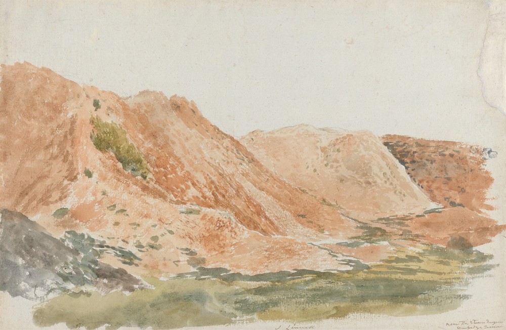 Quarries near Ironbridge (Earthworks, Cambridge Terrace) (ca. 1816)