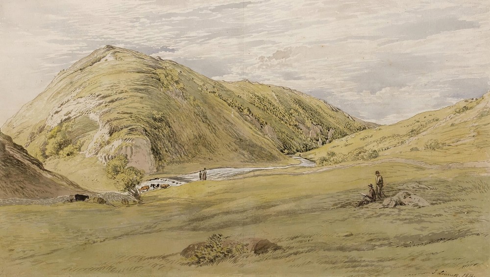 Entrance To Dovedale From Ashbourne, Derbyshire