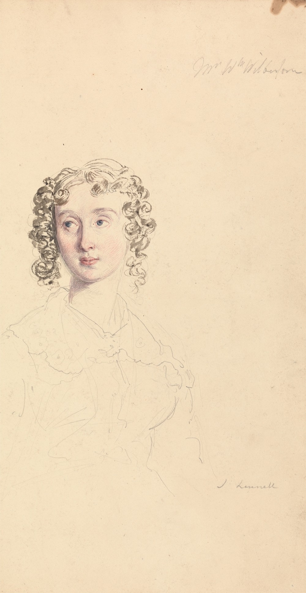 Study of Mrs. William Wilberforce (ca. 1824)
