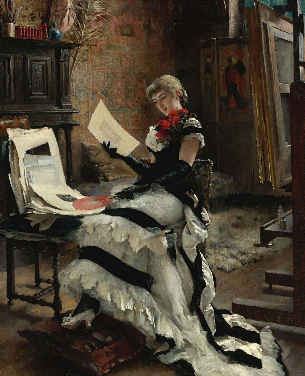 Chez L’artiste (Les Gravures)