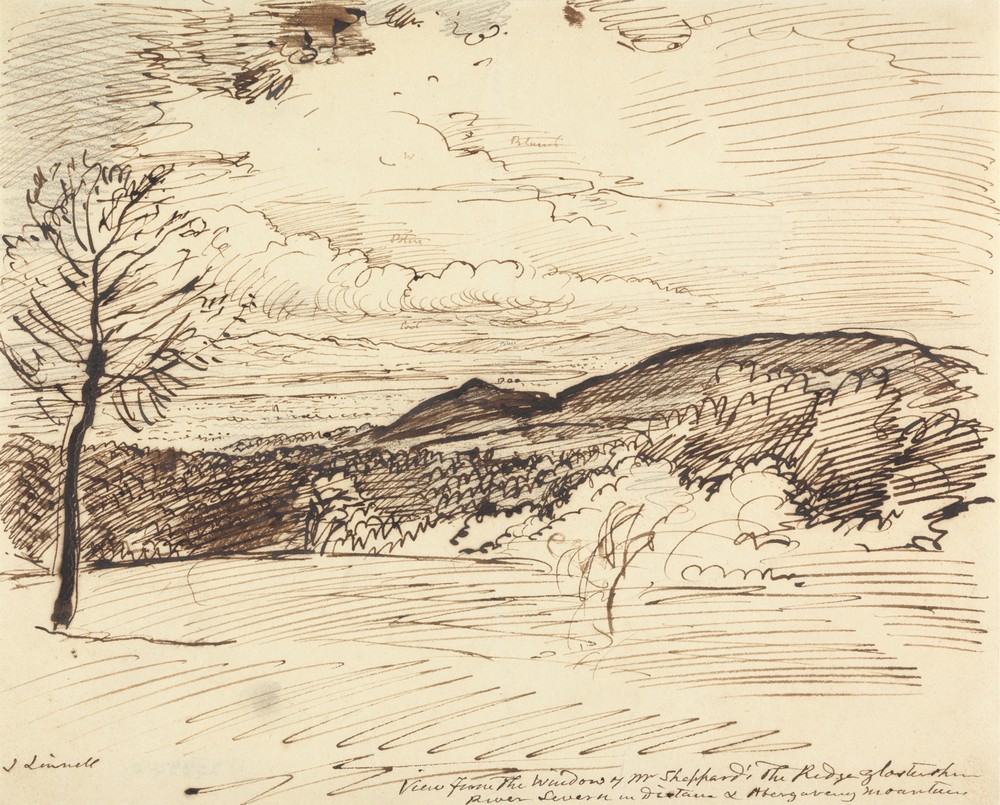 View from Mr. Sheppard’s Window, The Ridge, Gloucestershire
