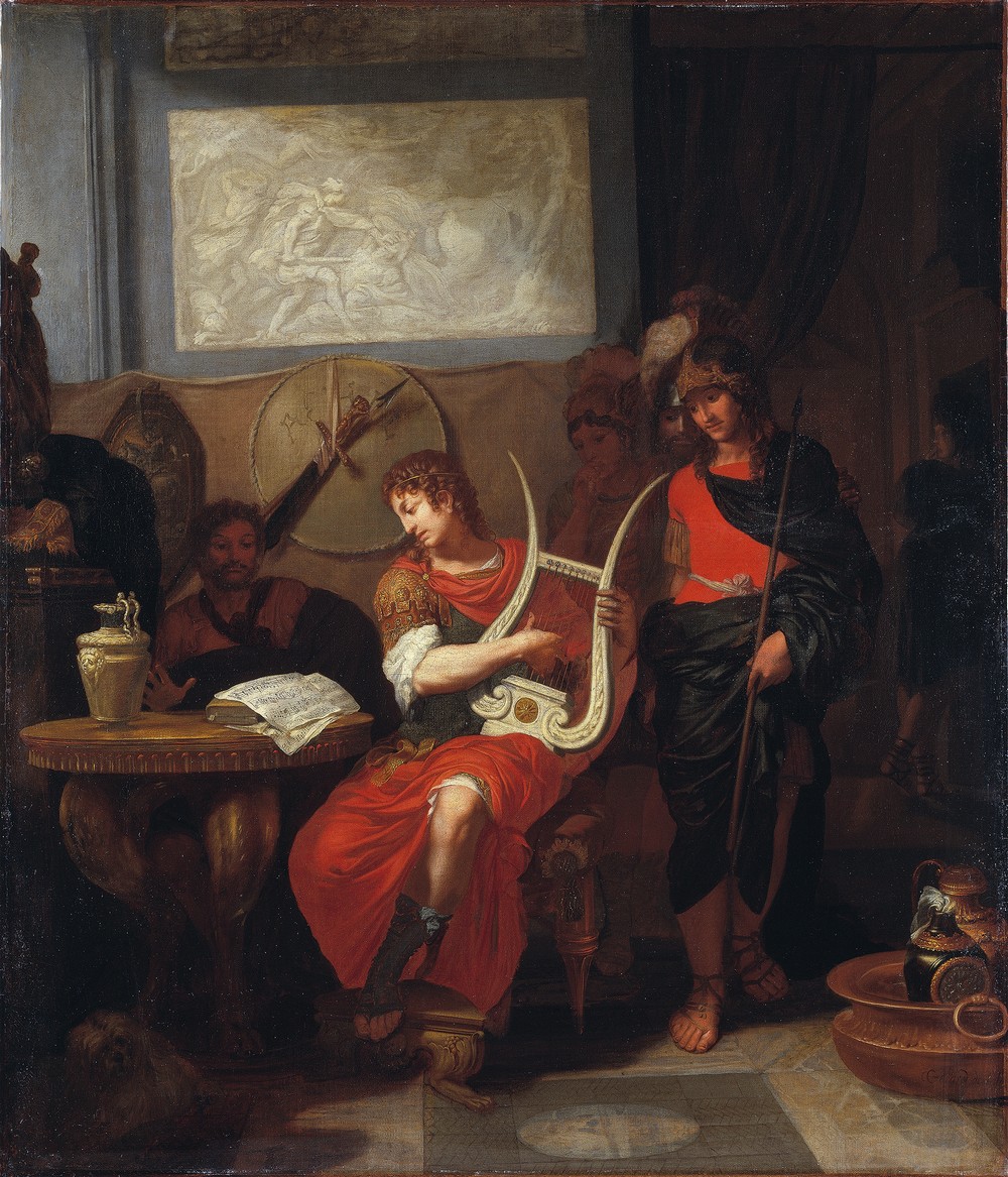 Achilles Playing the Lyre before Patrocles (circa 1675 and circa)