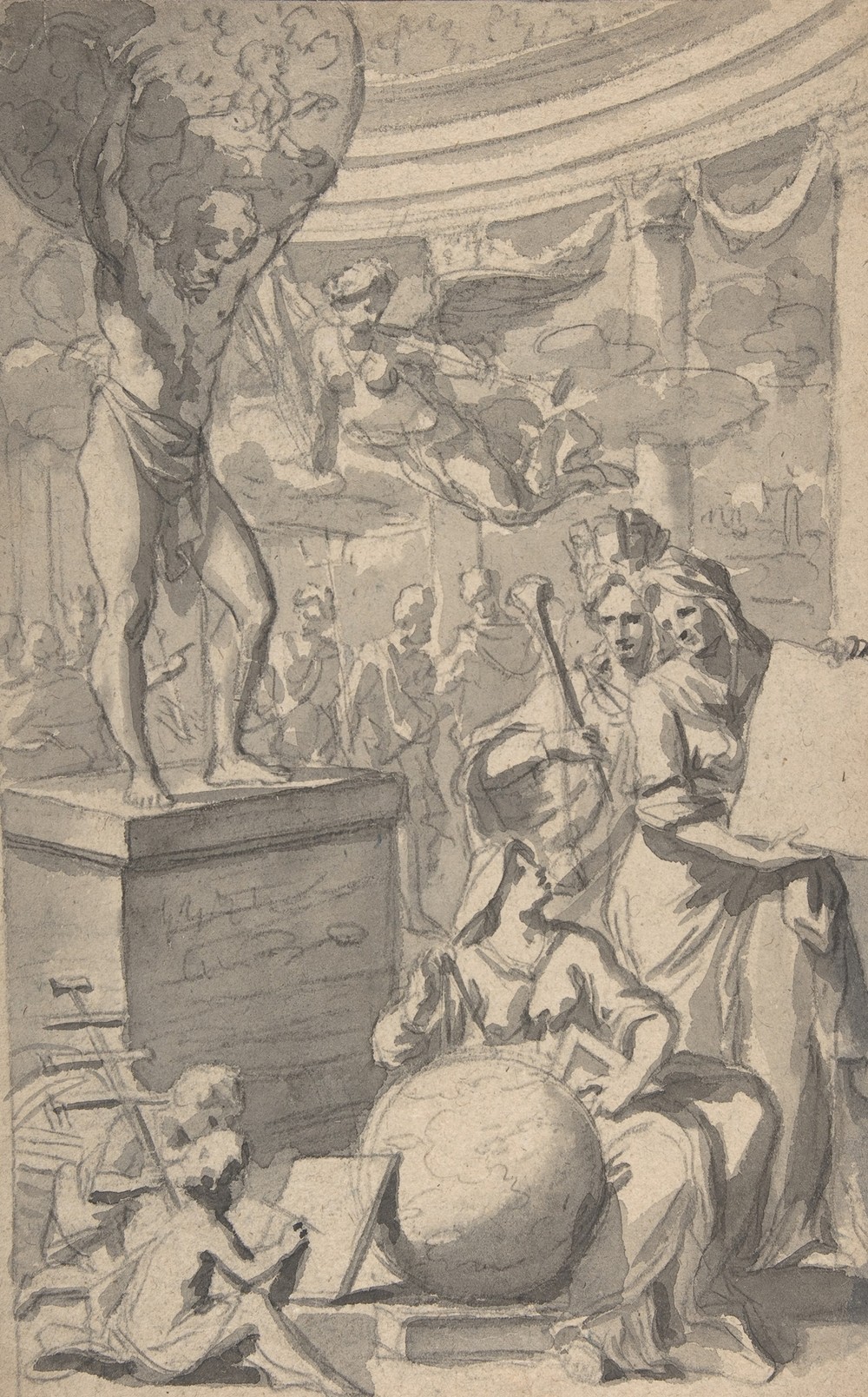 Design for a Frontispiece of a Title Page