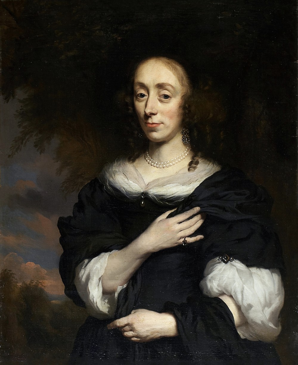 Portrait of a Woman Wearing a Black Dress (ca. 1668 – 1670)